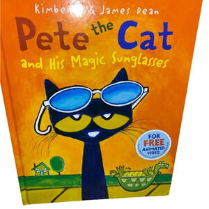 Pete the cat and his magic sunglasses hardback book